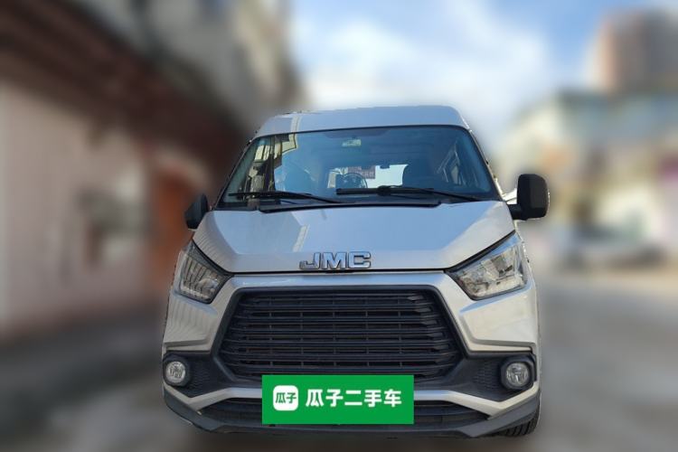 Used JMC Transit 2019 2.8T Commercial Version Short Wheelbase Mid-Roof 6-Seater China VI JX493 Front