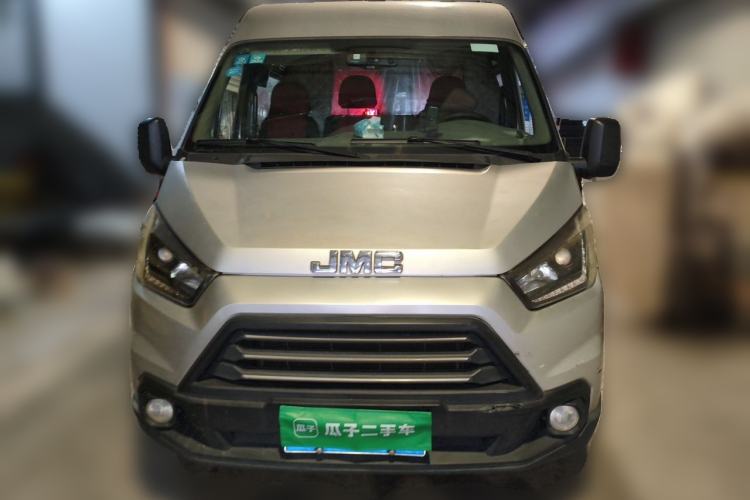 Used JMC Transit 2019 2.8T Commercial Version Short Wheelbase Mid-Roof 6-Seater China VI JX493 Front