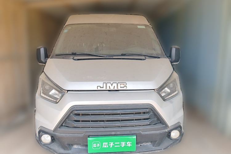 Used JMC Transit 2019 2.8T Commercial Version Short Wheelbase Mid-Roof 6-Seater China VI JX493 Front