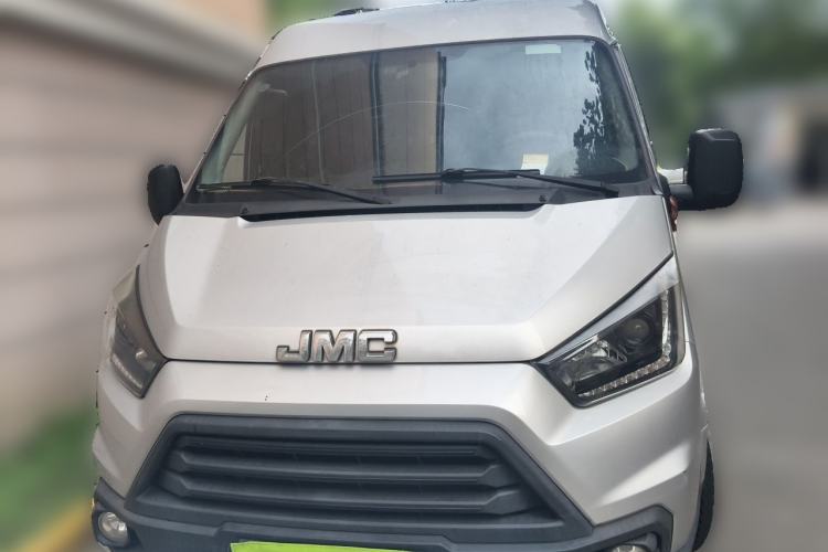 Used JMC Transit 2019 2.8T Commercial Version Short Wheelbase Mid-Roof 6-Seater China VI JX493 Front
