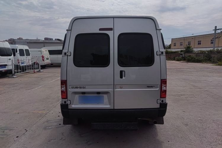 Used JMC Transit 2019 2.8T Commercial Version Short Wheelbase Mid-Roof 6-Seater China VI JX493 Rear