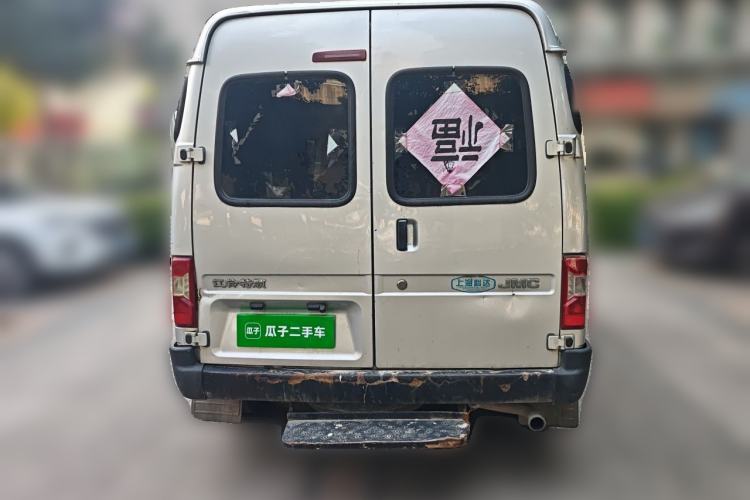 Used JMC Transit 2019 2.8T Commercial Version Short Wheelbase Mid-Roof 6-Seater China VI JX493 Rear