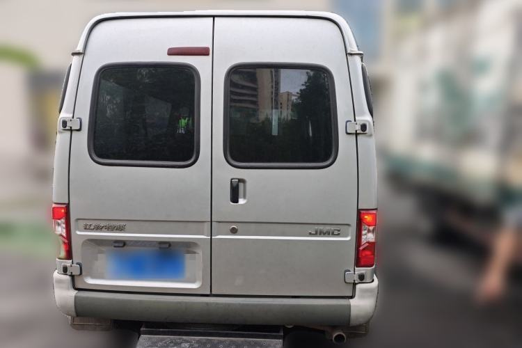 Used JMC Transit 2019 2.8T Commercial Version Short Wheelbase Mid-Roof 6-Seater China VI JX493 Rear