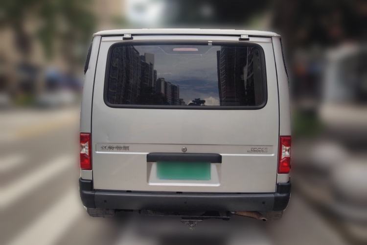 Used JMC Transit 2019 2.8T Commercial Version Short Wheelbase Low Roof 6-Seater China VI Emission Standard JX493 Rear