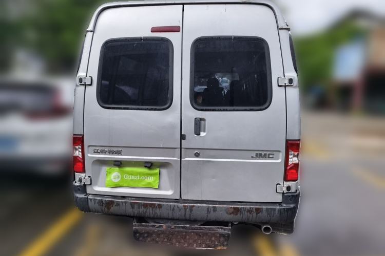 Used JMC Transit 2019 2.8T Commercial Version Long Wheelbase Mid-Roof 6-Seater Rear Single Tire China VI Emission Standard – JX493 Rear