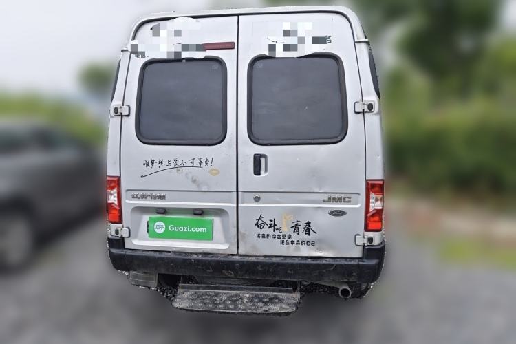 Used JMC Transit 2019 2.8T Commercial Version Long Wheelbase Mid-Roof 6-Seater Rear Single Tire China VI Emission Standard – JX493 Rear
