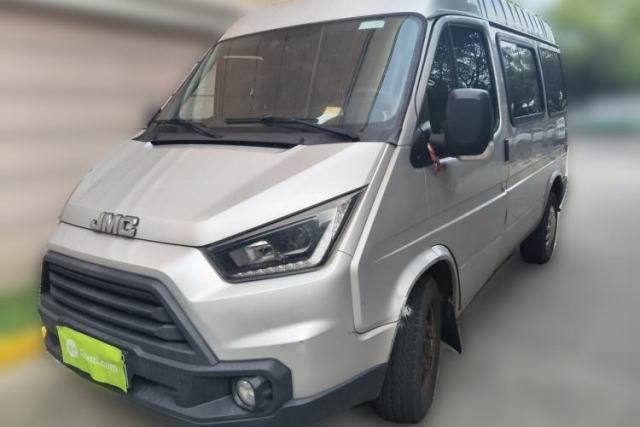 Used JMC Transit 2019 2.8T Commercial Version Short Wheelbase Mid-Roof 6-Seater China VI JX493