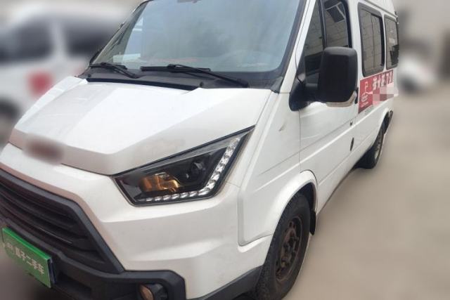 Used JMC Transit 2019 2.8T Commercial Version Short Wheelbase Mid-Roof 6-Seater China VI JX493