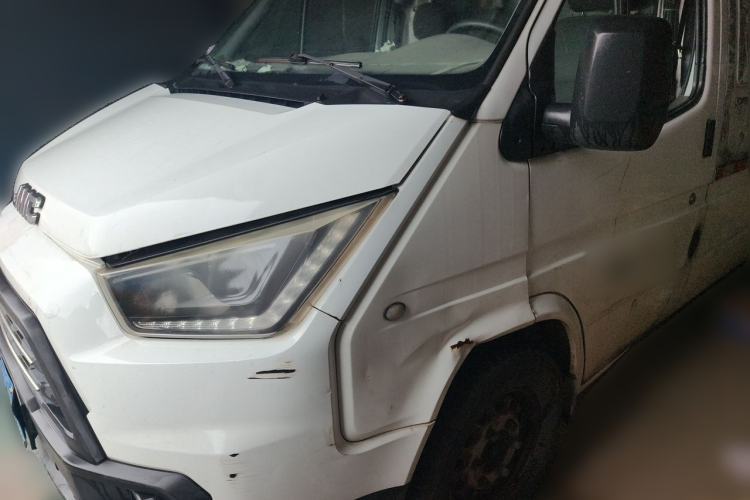 Used JMC Transit 2019 2.8T Commercial Version Long Wheelbase Mid-Roof 3-Seater Rear Single Tire China VI Emission Standard – JX493 Guazi used car, China used car export, Used car for sale, Used cars, Cheapest cars for sale