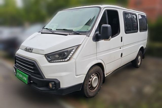 Used JMC Transit 2019 2.8T Commercial Version Short Wheelbase Mid-Roof 3-Seater China VI Standard JX493