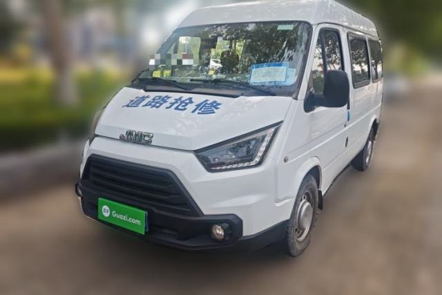 Gebrauchter JMC Transit 2019 2.8T Commercial Version Short Wheelbase Mid-Roof 6-Seater China VI JX493