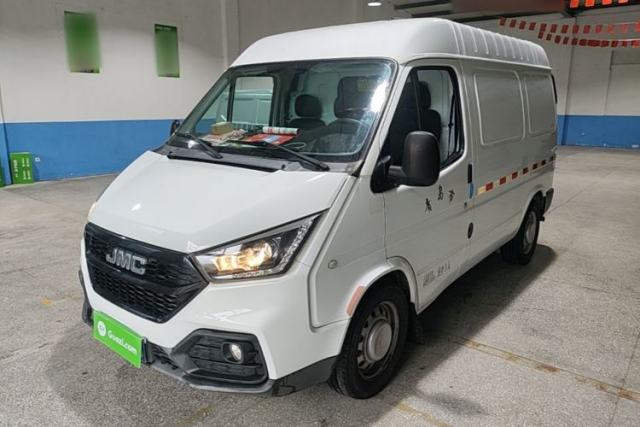 Used JMC Transit 2019 2.8T Commercial Version Short Wheelbase Mid-Roof 3-Seater China VI Standard JX493