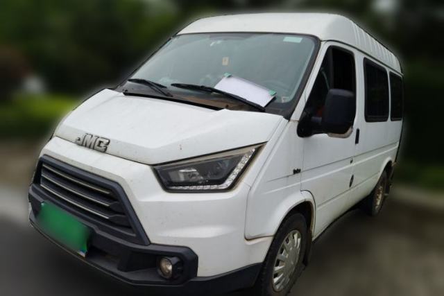 Used JMC Transit 2019 2.8T Commercial Version Short Wheelbase Mid-Roof 6-Seater China VI JX493
