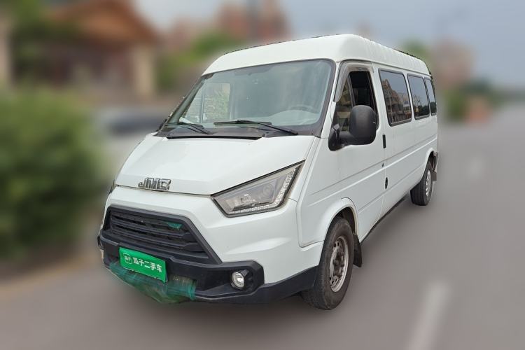 Used JMC Transit 2019 2.8T Commercial Version Long Wheelbase Mid-Roof 6-Seater Rear Single Tire China VI Emission Standard – JX493 Guazi used car, China used car export, Used car for sale, Used JMC cars, Cheapest cars for sale