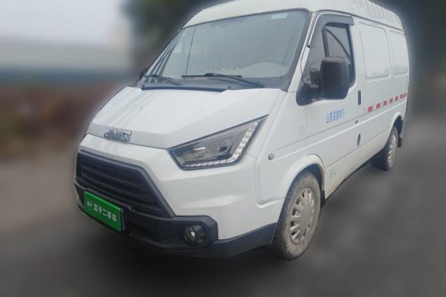 Used JMC Transit 2019 2.8T Commercial Version Short Wheelbase Mid-Roof 3-Seater China VI Standard JX493
