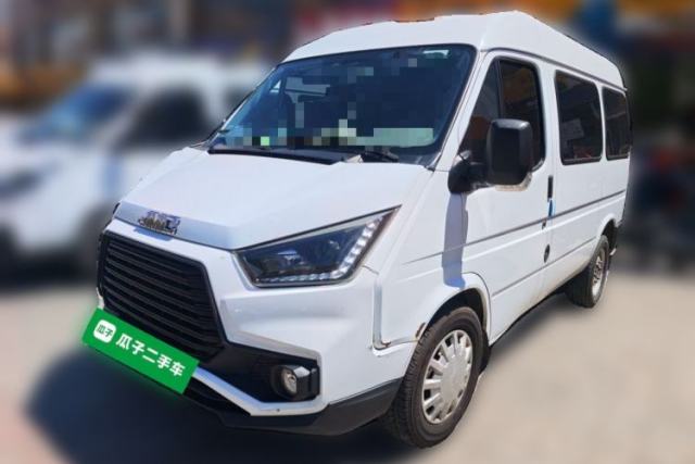 Used JMC Transit 2019 2.8T Commercial Version Intelligent Automatic Transmission Short Wheelbase Mid-Roof Design 6 Seats China VI Emission Standard – JX493