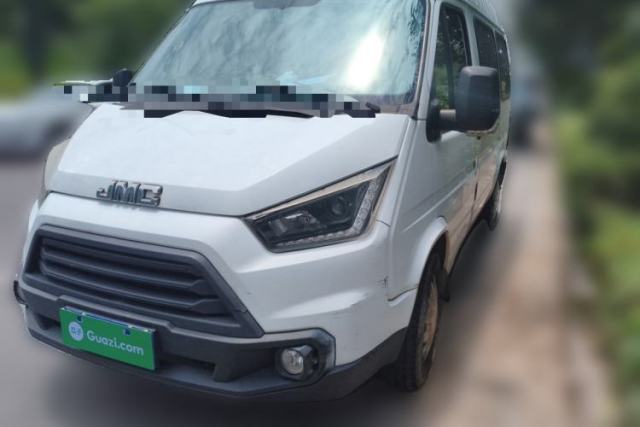 Used JMC Transit 2019 2.8T Commercial Version Short Wheelbase Mid-Roof 6-Seater China VI JX493