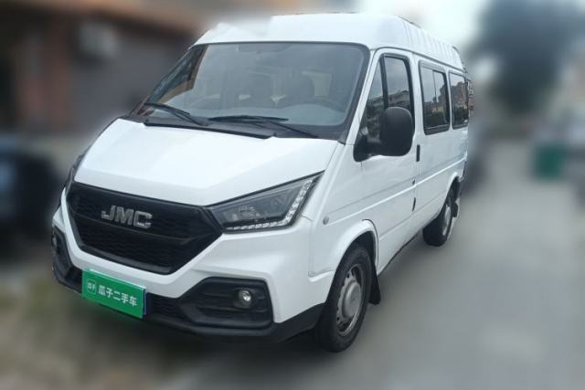 Used JMC Transit 2019 2.8T Commercial Version Short Wheelbase Mid-Roof 6-Seater China VI JX493