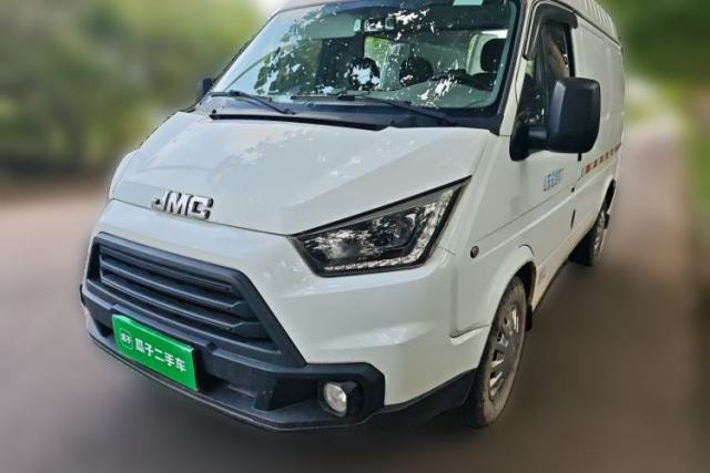 Used JMC Transit 2019 2.8T Commercial Version Short Wheelbase Mid-Roof 3-Seater China VI Standard JX493