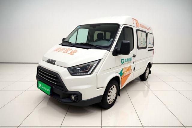Used JMC Transit 2019 2.8T Commercial Version Short Wheelbase Mid-Roof 6-Seater China VI JX493