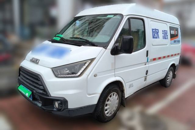 Used JMC Transit 2019 2.8T Commercial Version Short Wheelbase Mid-Roof 3-Seater China VI Standard JX493