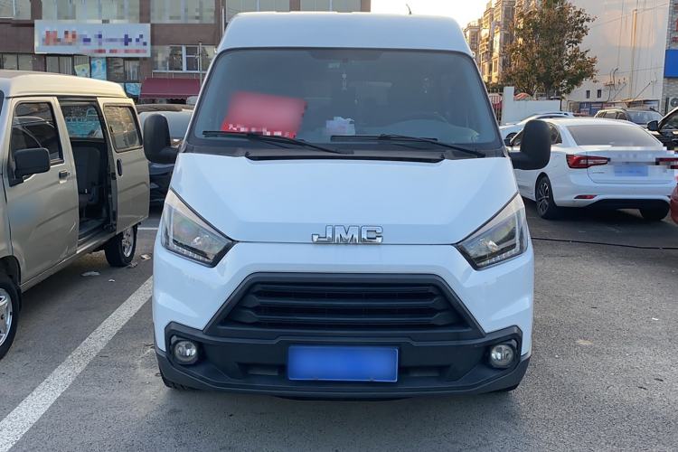 Used JMC Transit 2019 2.8T Commercial Version Long Wheelbase Mid-Roof 6-Seater Rear Single Tire China VI Emission Standard – JX493 Exterior 1