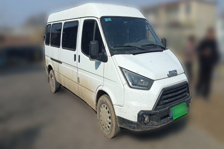 Used JMC Transit 2019 2.8T Commercial Version Intelligent Automatic Transmission Long Wheelbase Mid-Height 6-Seater Rear Single Tire China VI Emission Standard JX493 Exterior 1