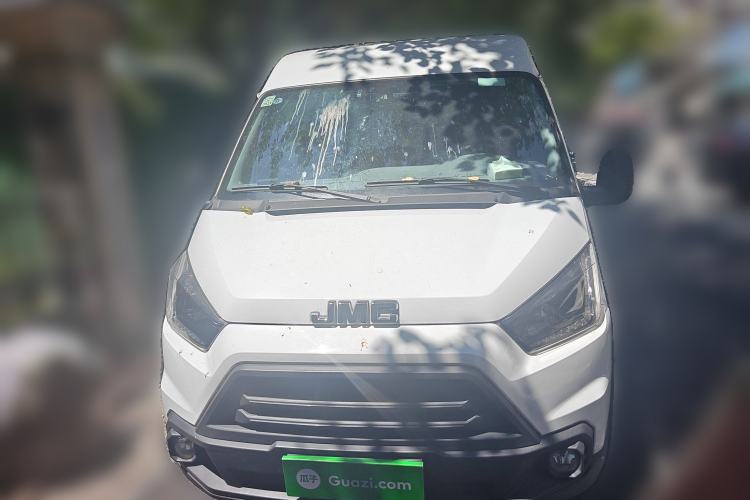 Used JMC Transit 2019 2.8T Commercial Version Long Wheelbase Mid-Roof 6-Seater Rear Single Tire China VI Emission Standard – JX493 Exterior 1