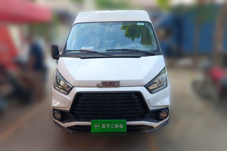 Used JMC Transit 2019 2.8T Commercial Version Short Wheelbase Mid-Roof 3-Seater China VI Standard JX493 Exterior 1