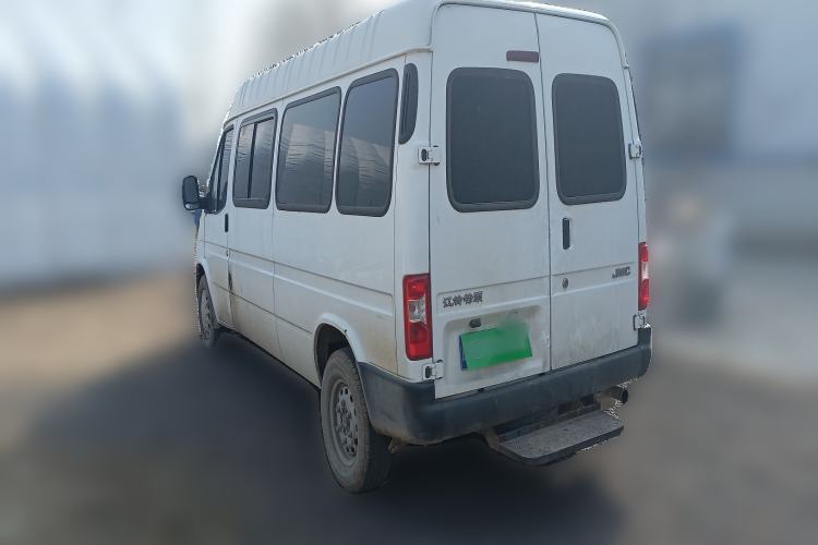 Used JMC Transit 2019 2.8T Commercial Version Intelligent Automatic Transmission Long Wheelbase Mid-Height 6-Seater Rear Single Tire China VI Emission Standard JX493 Exterior 2