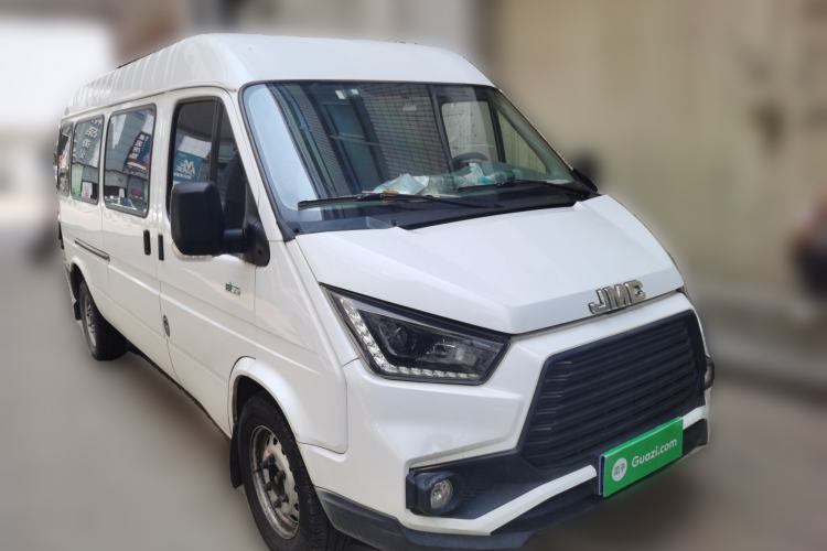 Used JMC Transit 2019 2.8T Commercial Version Long Wheelbase Mid-Roof 6-Seater Rear Single Tire China VI Emission Standard – JX493 Exterior 2