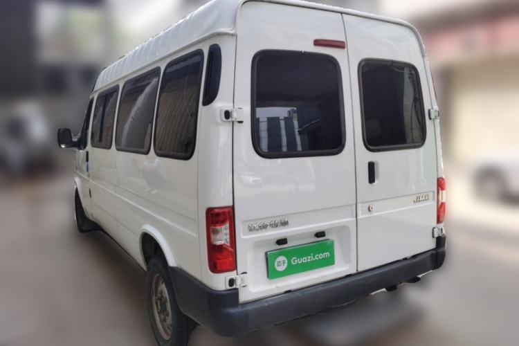 Used JMC Transit 2019 2.8T Commercial Version Long Wheelbase Mid-Roof 6-Seater Rear Single Tire China VI Emission Standard – JX493 Exterior 3