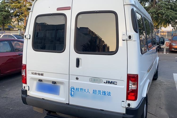 Used JMC Transit 2019 2.8T Commercial Version Long Wheelbase Mid-Roof 6-Seater Rear Single Tire China VI Emission Standard – JX493 Exterior 4
