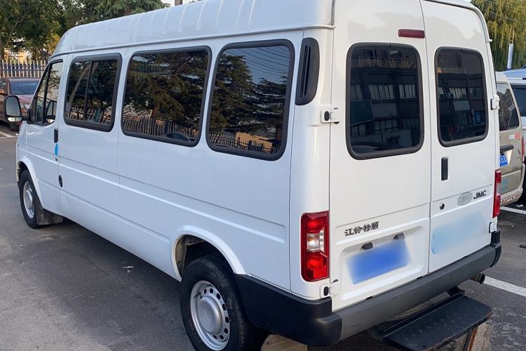 Used JMC Transit 2019 2.8T Commercial Version Long Wheelbase Mid-Roof 6-Seater Rear Single Tire China VI Emission Standard – JX493 Exterior 5
