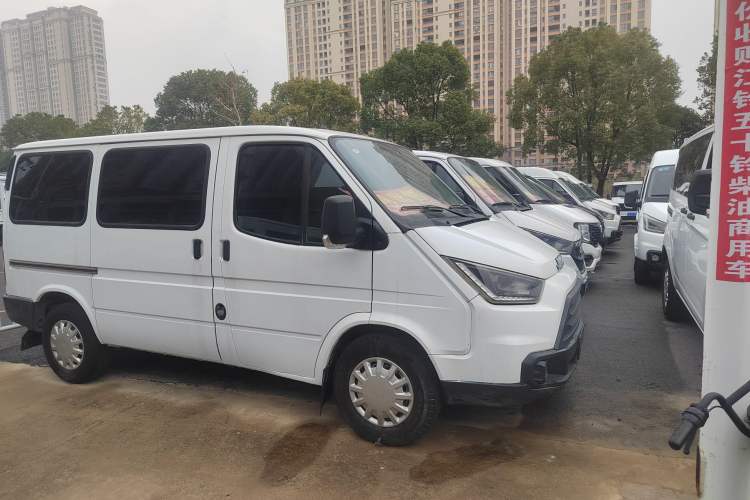 Used JMC Transit 2019 2.8T Commercial Version Intelligent Automatic Transmission Long Wheelbase Mid-Height 6-Seater Rear Single Tire China VI Emission Standard JX493 Exterior 5