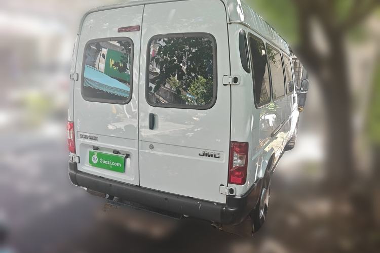 Used JMC Transit 2019 2.8T Commercial Version Long Wheelbase Mid-Roof 6-Seater Rear Single Tire China VI Emission Standard – JX493 Exterior 5