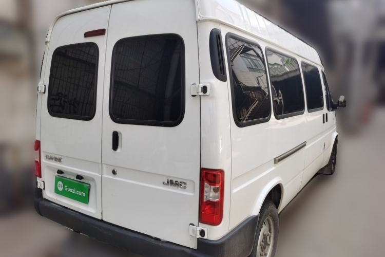 Used JMC Transit 2019 2.8T Commercial Version Long Wheelbase Mid-Roof 6-Seater Rear Single Tire China VI Emission Standard – JX493 Exterior 5