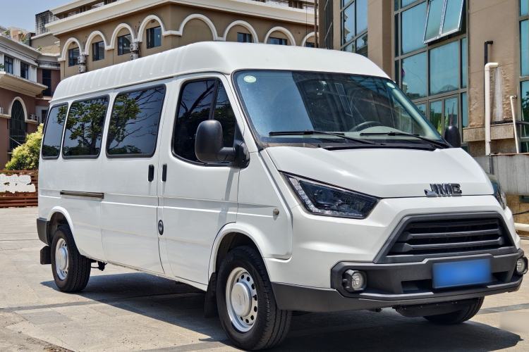 Used JMC Transit 2019 2.8T Commercial Version Long Wheelbase Mid-Roof 6-Seater Rear Single Tire China VI Emission Standard – JX493 Exterior 7
