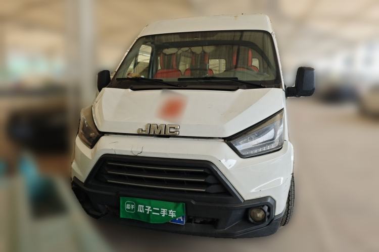 Used JMC Transit 2019 2.8T Commercial Version Short Wheelbase Mid-Roof 6-Seater China VI JX493 Front