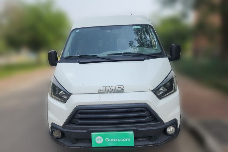 Used JMC Transit 2019 2.8T Commercial Version Short Wheelbase Low Roof 6-Seater China VI Emission Standard JX493 Front