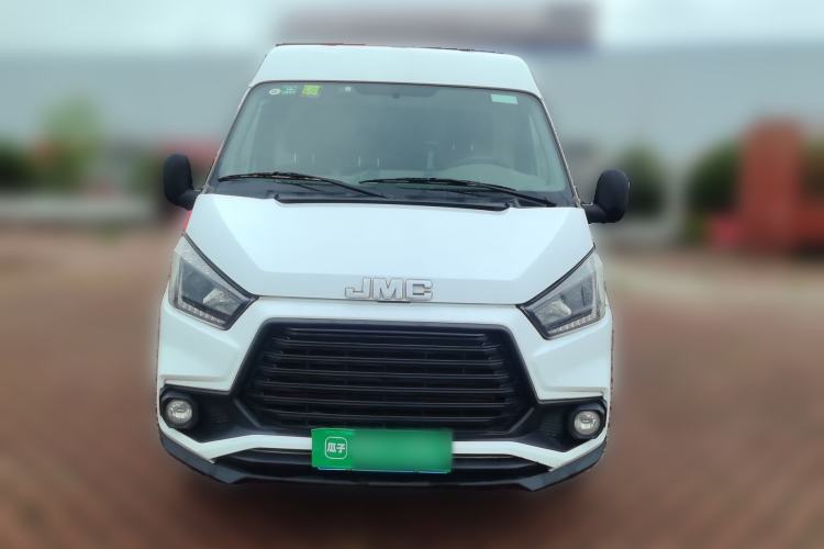 Used JMC Transit 2019 2.8T Commercial Version Short Wheelbase Mid-Roof 3-Seater China VI Standard JX493 Front
