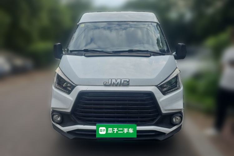 Used JMC Transit 2019 2.8T Commercial Version Short Wheelbase Mid-Roof 6-Seater China VI JX493 Front