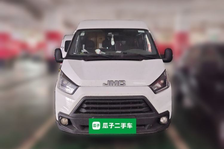 Used JMC Transit 2019 2.8T Commercial Version Short Wheelbase Mid-Roof 6-Seater China VI JX493 Front
