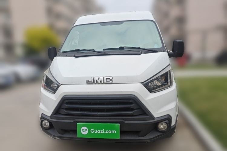 Used JMC Transit 2019 2.8T Commercial Version Short Wheelbase Mid-Roof 3-Seater China VI Standard JX493 Front