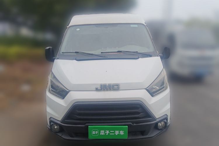 Used JMC Transit 2019 2.8T Commercial Version Short Wheelbase Mid-Roof 3-Seater China VI Standard JX493 Front