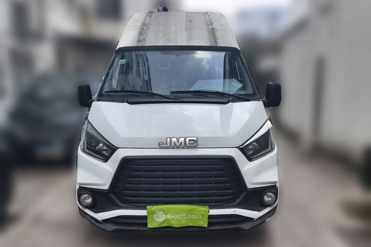 Used JMC Transit 2019 2.8T Commercial Version Long Wheelbase High Roof 6-Seater Rear Single Tire China VI Emission Standard – JX493 Front