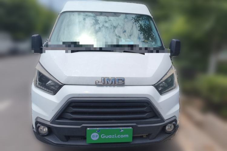 Used JMC Transit 2019 2.8T Commercial Version Short Wheelbase Mid-Roof 6-Seater China VI JX493 Front