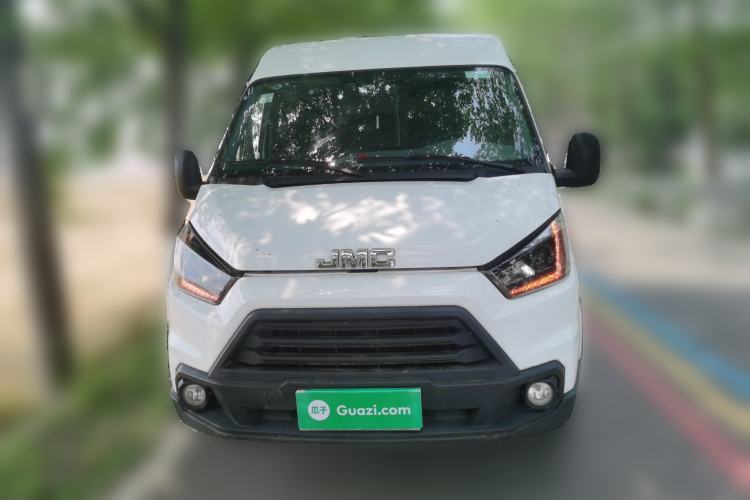 Used JMC Transit 2019 2.8T Commercial Version Short Wheelbase Mid-Roof 6-Seater China VI JX493 Front
