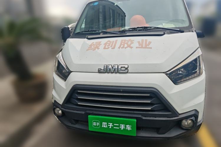 Used JMC Transit 2019 2.8T Commercial Version Short Wheelbase Mid-Roof 6-Seater China VI JX493 Front