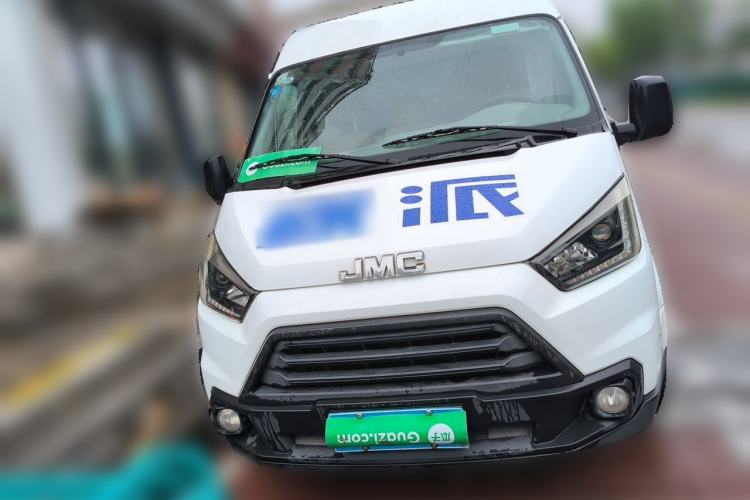 Used JMC Transit 2019 2.8T Commercial Version Short Wheelbase Mid-Roof 3-Seater China VI Standard JX493 Front